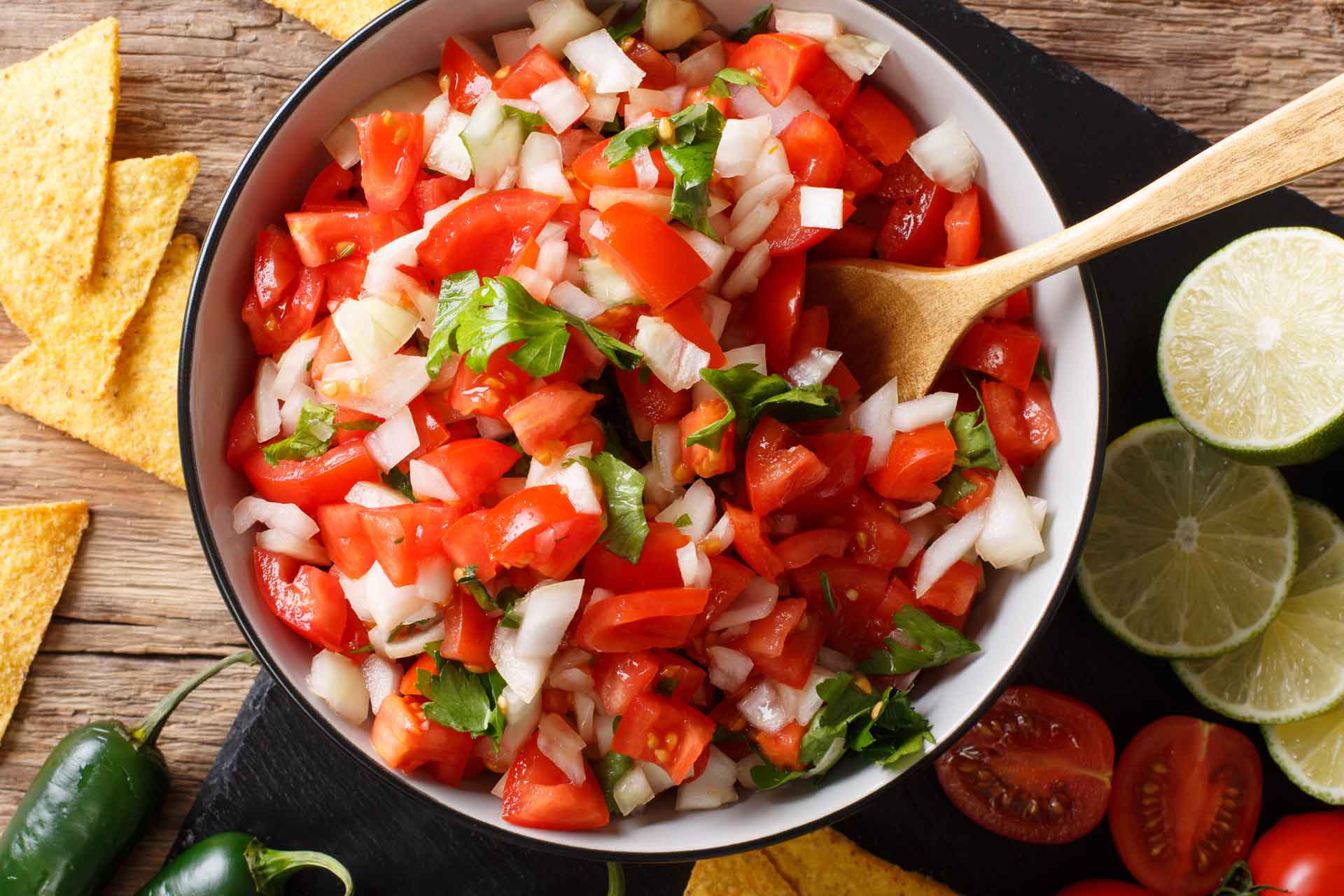 Spicy pico de gallo